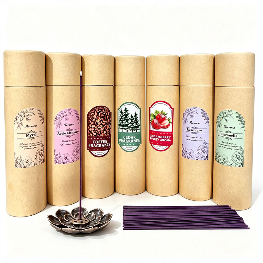 ธูปหอมทำมือหลากหลายชนิดจำนวน 4 - Home Fragrance Non Toxic บทวิจารณ์และราคา