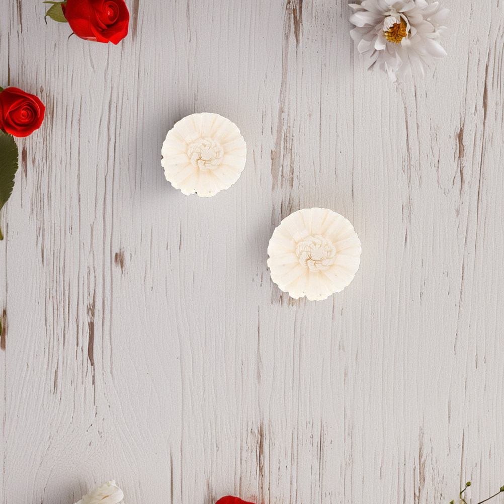 8 ชิ้น ดอกเบญจมาศไม่มีเปลวไฟ ด - Home Fragrance Usa บทวิจารณ์และราคา