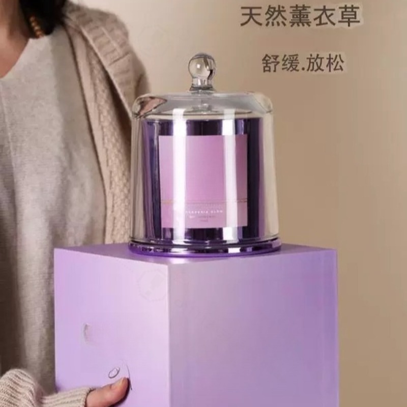 ชุดเทียนหอมกลิ่นมะพร้าวและถั่ว - Home Fragrance Non Toxic บทวิจารณ์และราคา