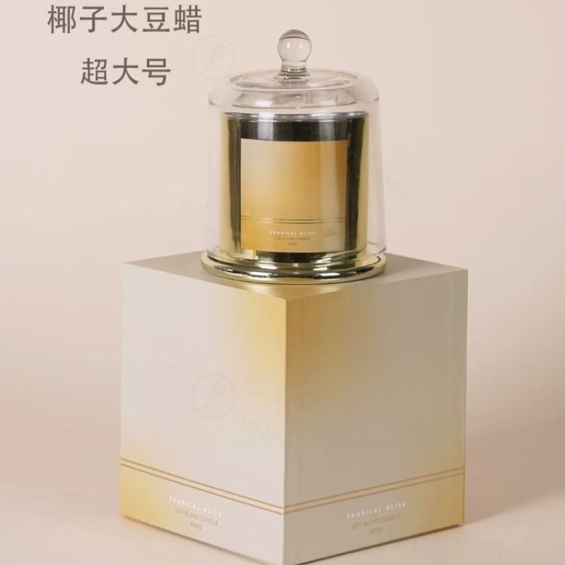 ชุดเทียนหอมกลิ่นมะพร้าวและถั่ว - Home Fragrance Non Toxic บทวิจารณ์และราคา
