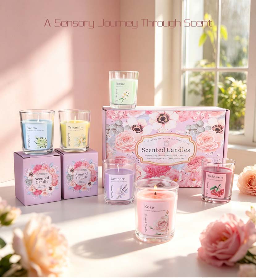 ชุดของขวัญเทียนหอมอโรมาเธอราพี - Home Fragrance Gift บทวิจารณ์และราคา