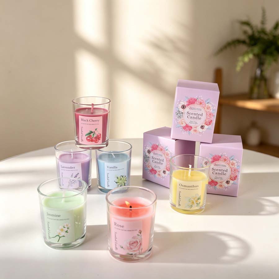 ชุดของขวัญเทียนหอมอโรมาเธอราพี - Home Fragrance Gift บทวิจารณ์และราคา
